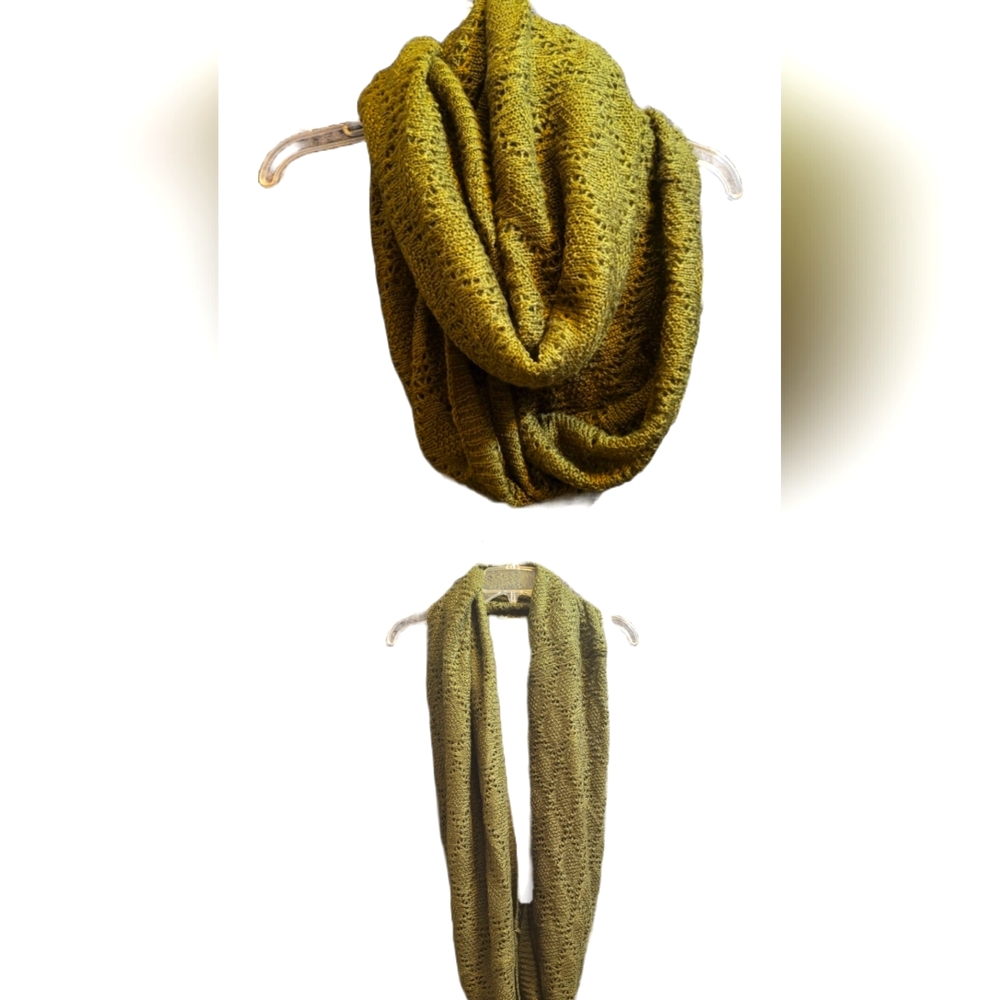 H&M Olive Green Infinity Scarf